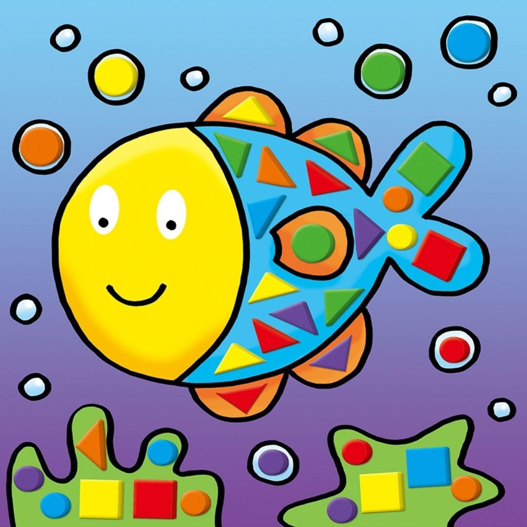 Galt Toys First Mosaic Pictures Creative Activity Set | Ages 3+ | Over 400 Tiles 3