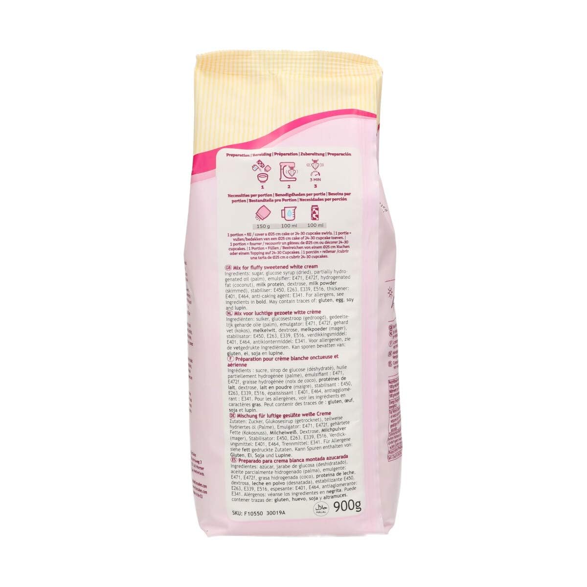 FunCakes - Enchanted Cream Mix for Baking, Easy-to-Use Light & Fluffy Icing