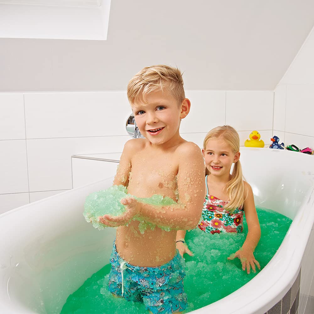ZIMPLI Gelli Baff Eco Gelli Baff Green for Bath Play | Skin Safe, Biodegradable | Ages 3+ 3