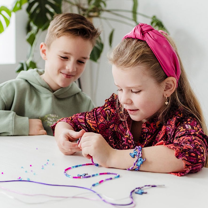 Totum Stitch Charm Bracelet Making Kit - Unisex Kids Jewellery Set | 25 Items | Various Colours 5