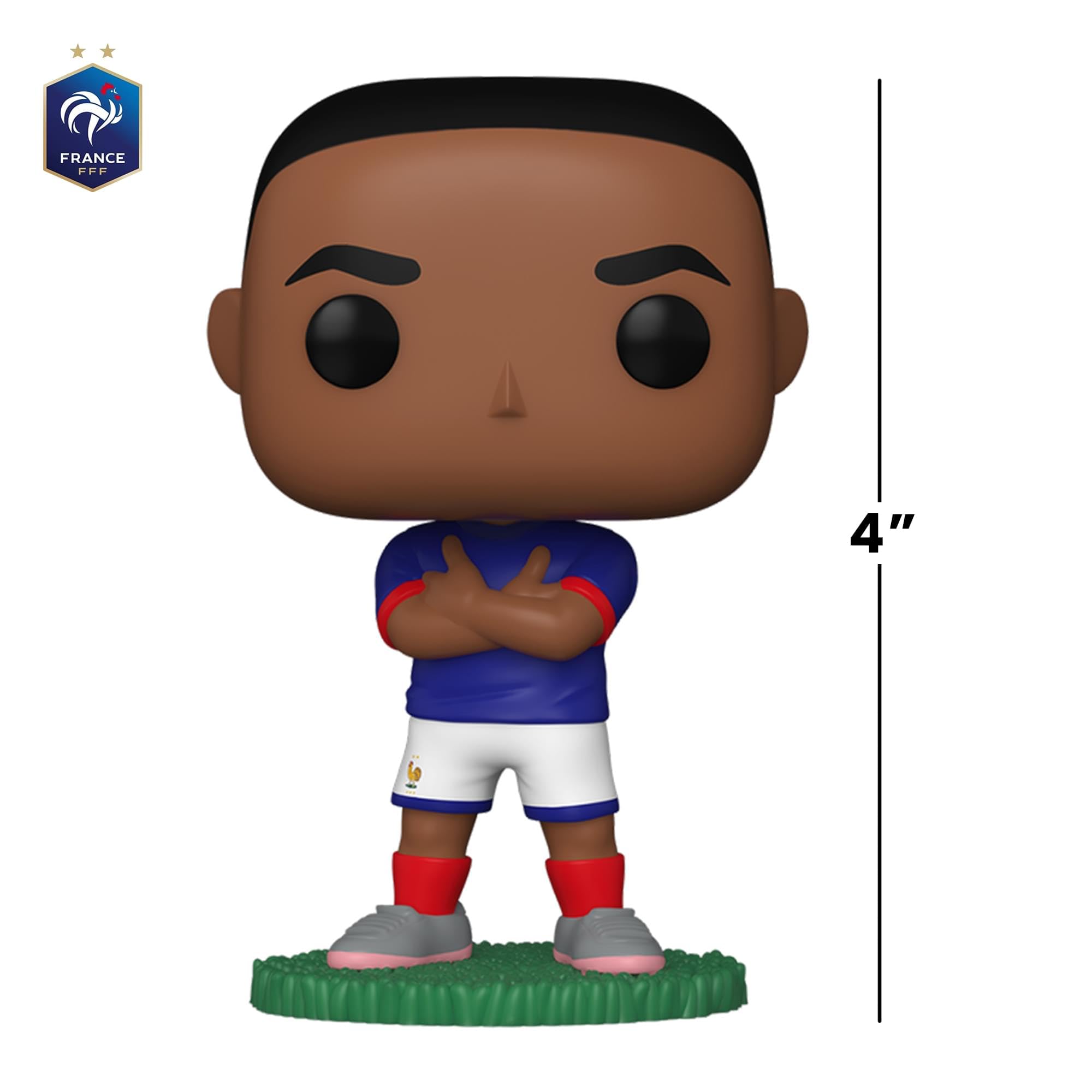 Funko POP! Football: Kylian Mbappé - France Collectable Vinyl Figure | 3.75 in 3