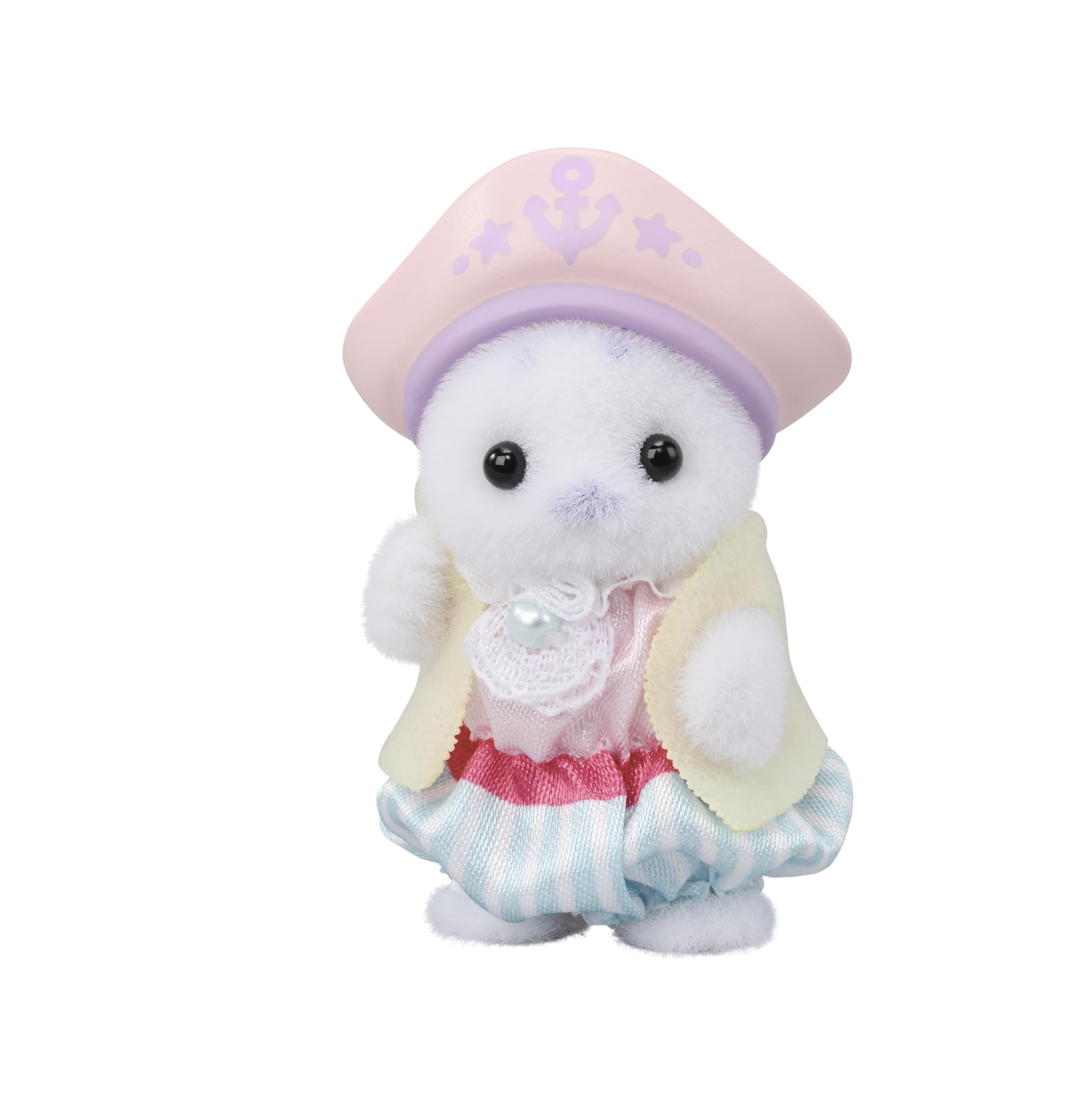 Sylvanian Families Amusement Park Ride Set 5820 | Includes Seal Baby & Latte Cat Cradled Baby | Ages 3+ 3