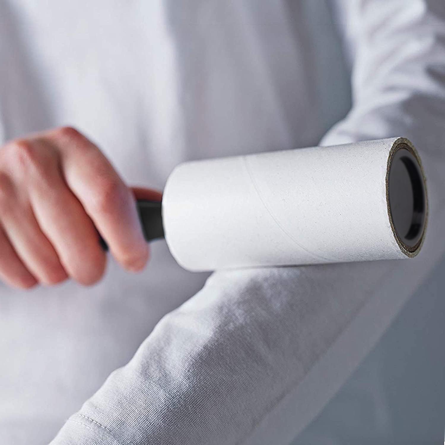 KEPLIN Lint Roller - 350 Total Sheets for Pet Hair & Clothing De-fuzzing | Black Plastic Handle 7