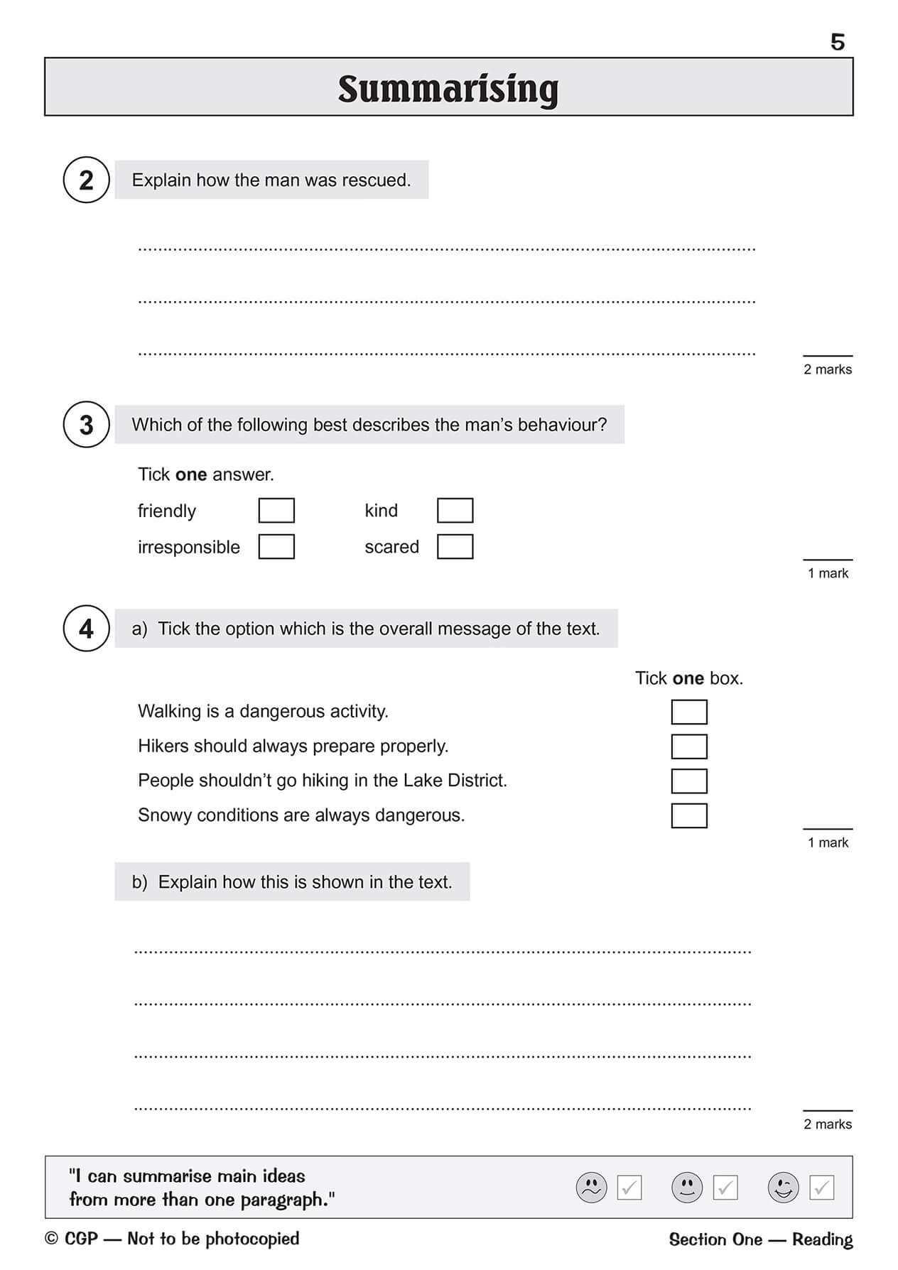 CGP KS2 English SATS Question Book - Ages 10-11 | Year 6 Practice Questions | Paperback 6