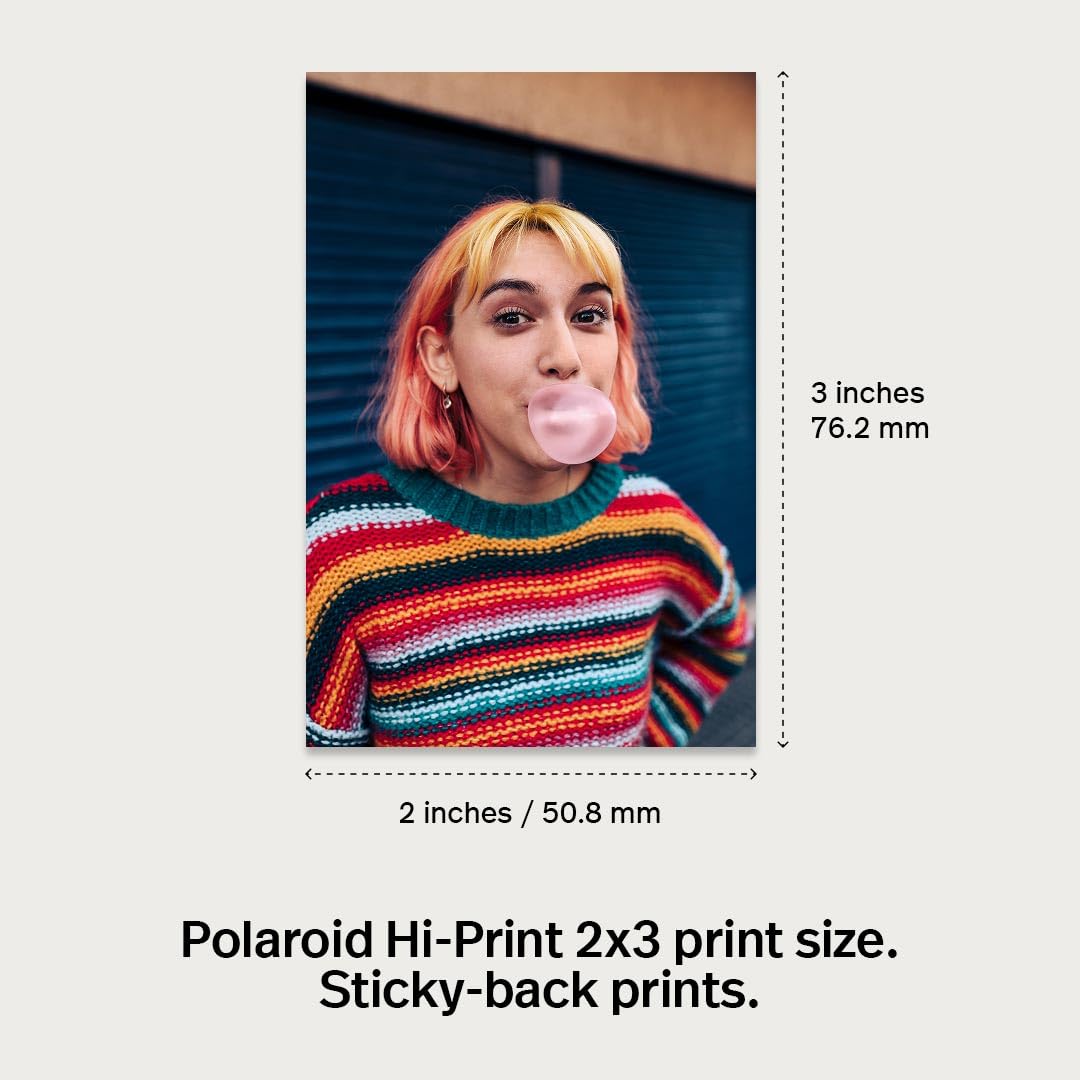 Polaroid Hi·Print Paper - 2x3 Photo Paper Cartridges | 60 Sheets Total 3