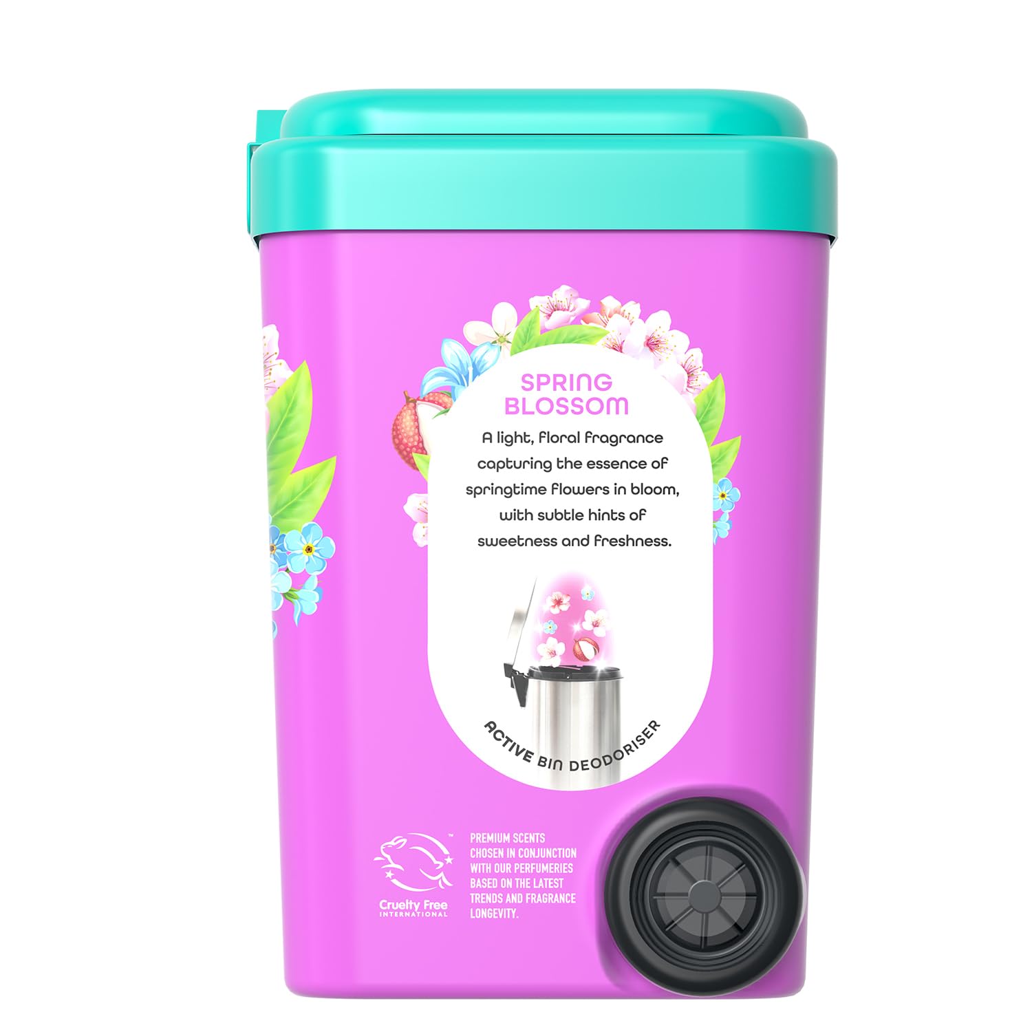 Bin Buddy Fresh Spring Blossom Powder - Deodoriser for Bins | 450g | Indoor & Outdoor Use 5