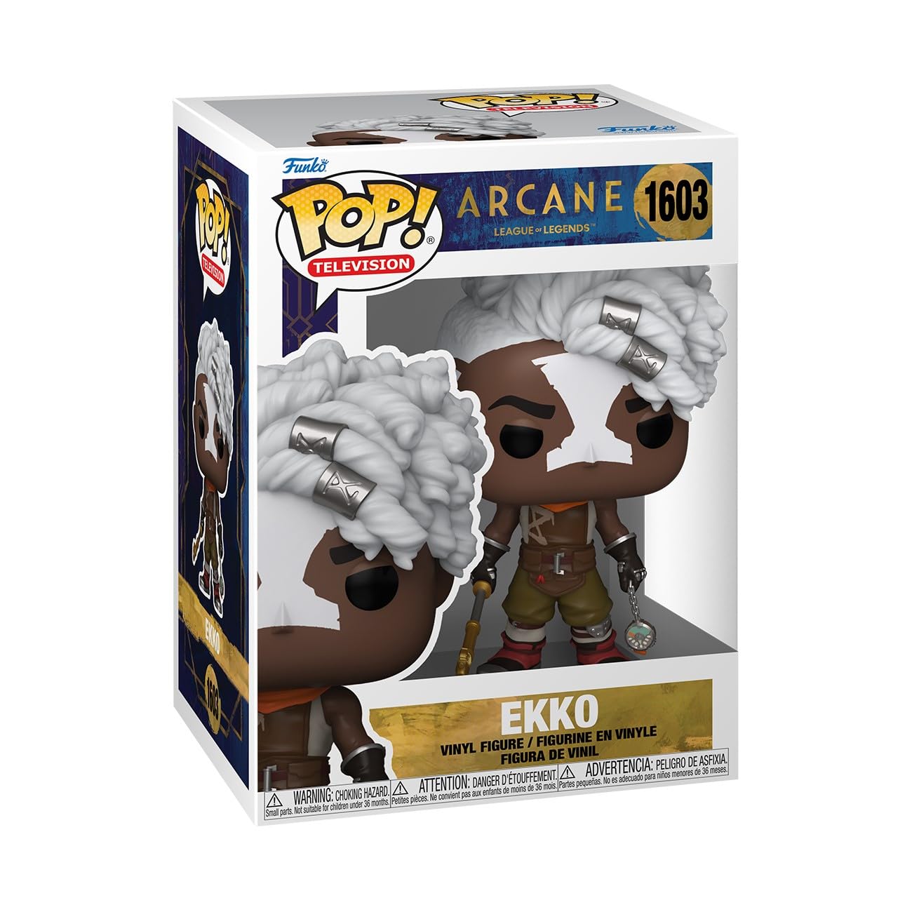 Funko Pop! TV: Ekko - Arcane: League of Legends Vinyl Figure - 3.75 inches 1