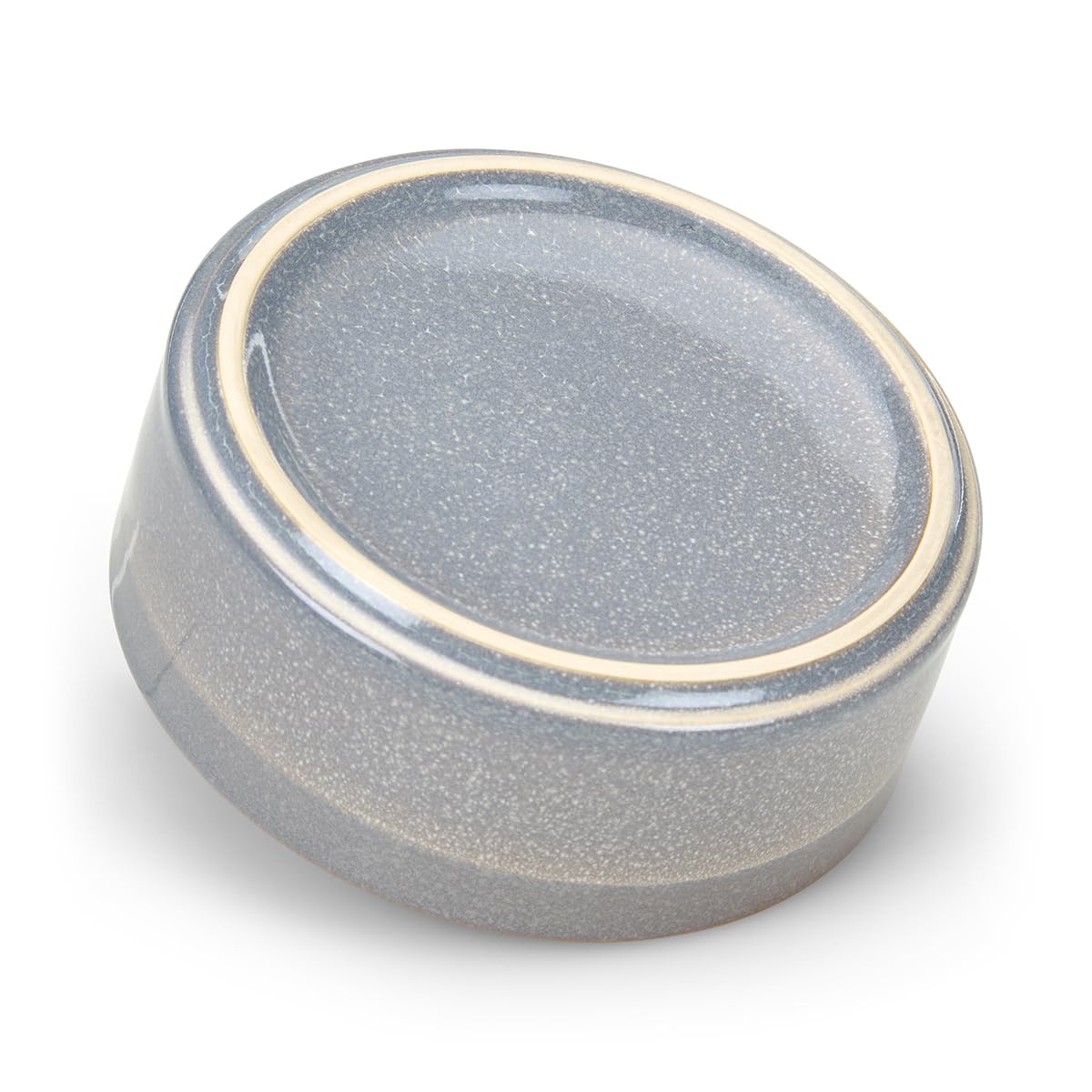 Petface Ceramic Two-Tone Reactive Glaze Pet Bowl - 15 cm Diameter | Heavy & Durable for Dogs 6