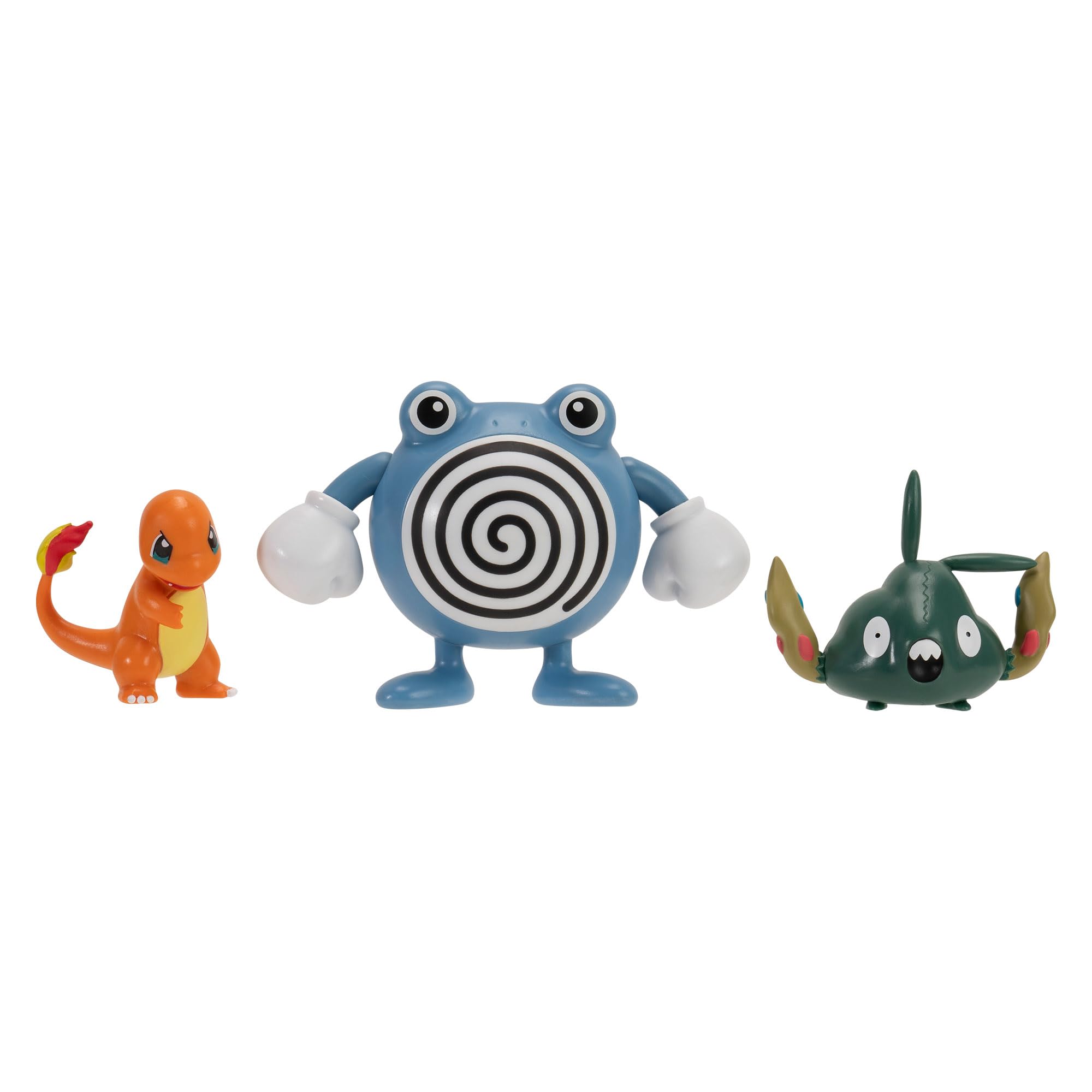Pokémon Battle Figure 3 Pack - Features 2-Inch Charmander and Trubbish and