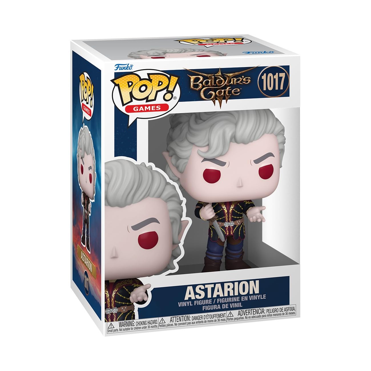 Funko Pop! Games: Baldur's Gate - Astarion Vinyl Figure | 3.75 Inches Tall | Model 84955