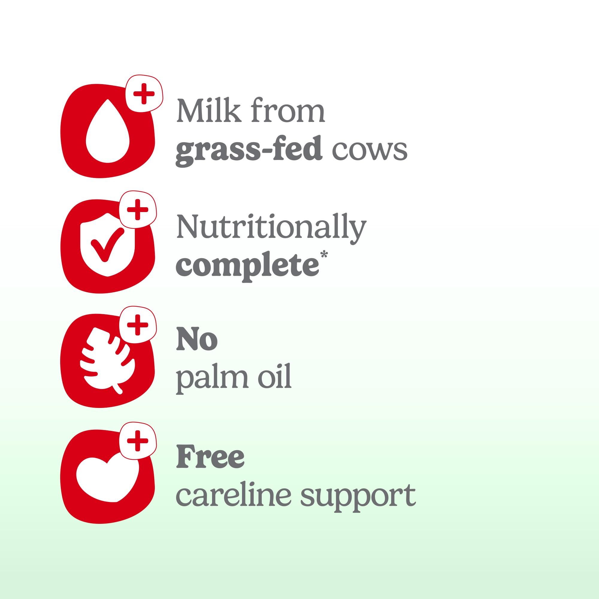 Cow & Gate First Baby Milk Formula, Ready to Feed Starter Pack | From Birth | 6 x 70ml