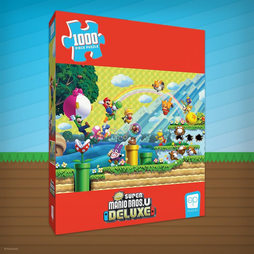 Super Mario „Chaos &amp; Fun“ 1.000-teiliges Puzzle – Nintendo Switch Edition