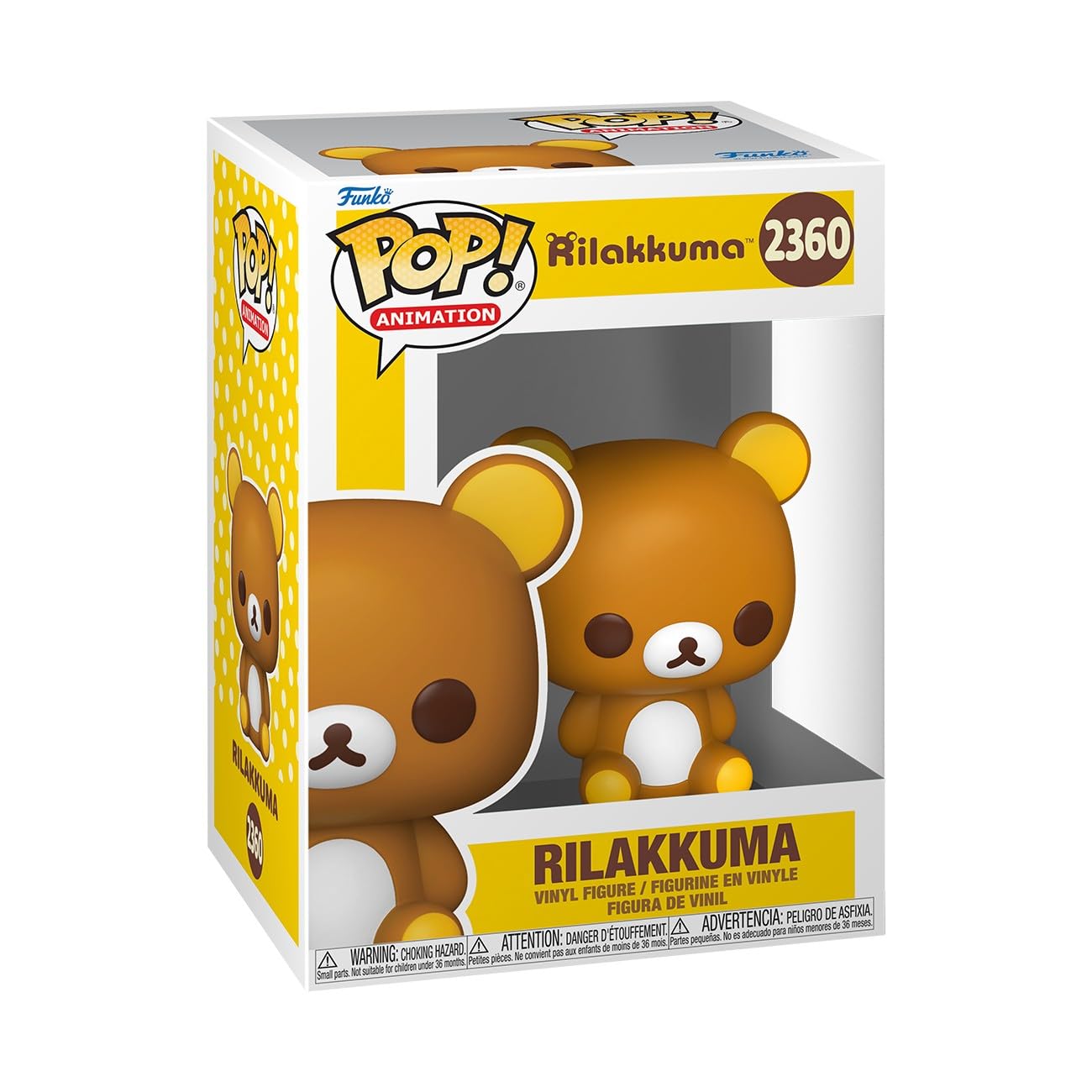 Funko POP! Animation: Rilakkuma - Rilakkuma Vinyl Figure | 3.75 Inch | Ages 3+ 1