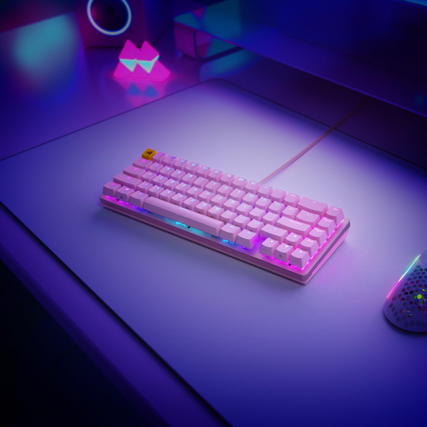 Glorious Gaming GMMK 2 Compact (65%) - UK QWERTY Mechanical Gaming Keyboard with Hot-Swap Switches & RGB 4