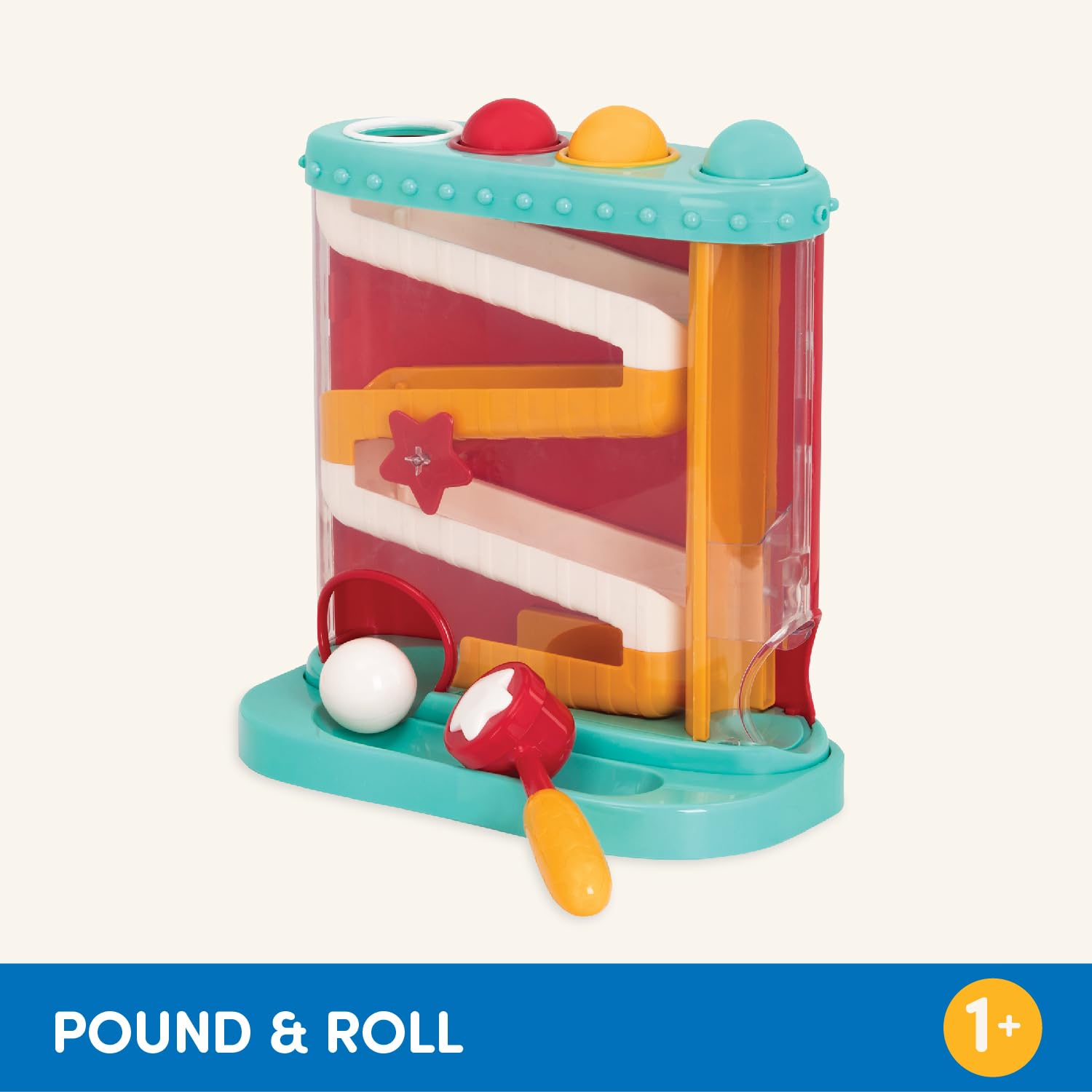 Battat Pound-a-Ball Toy - Ball Maze for Babies | Fine Motor Skill Development | Ages 12+ Months 5