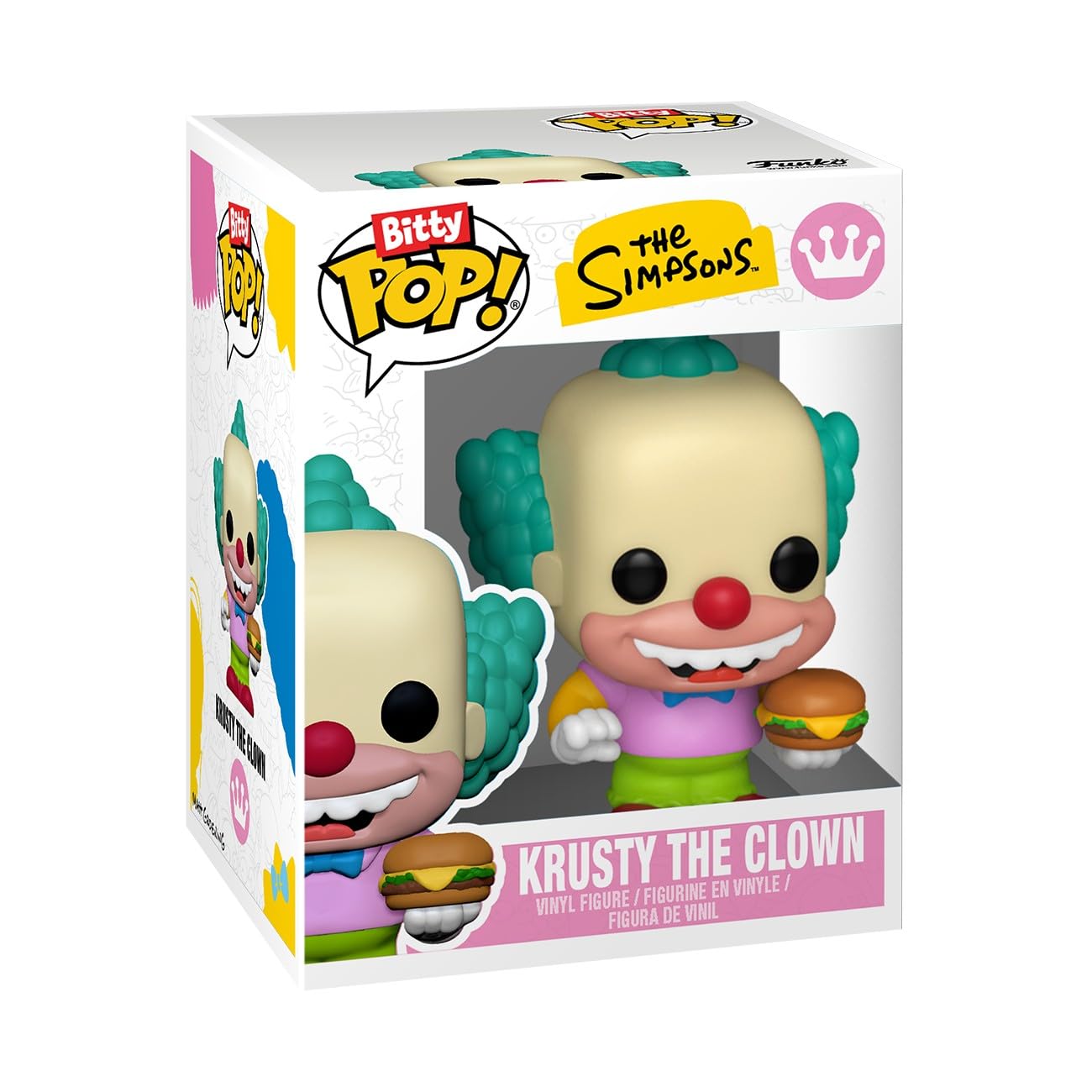 Funko Bitty Pop! Town Springfield Krusty Burger & Simpson Home 3 Pack 8