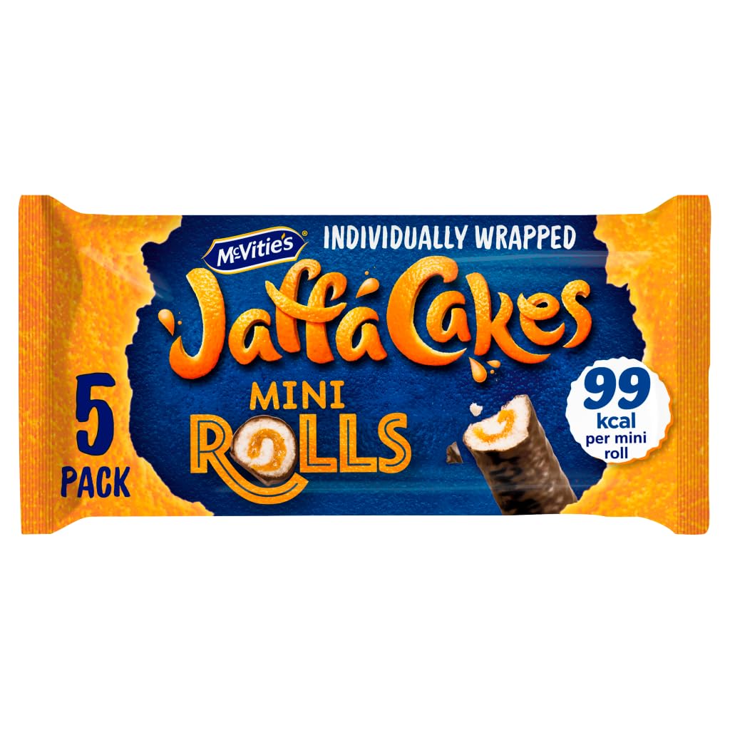 McVities Jaffa Mini Roll - Orange Filled Chocolate Cake 1