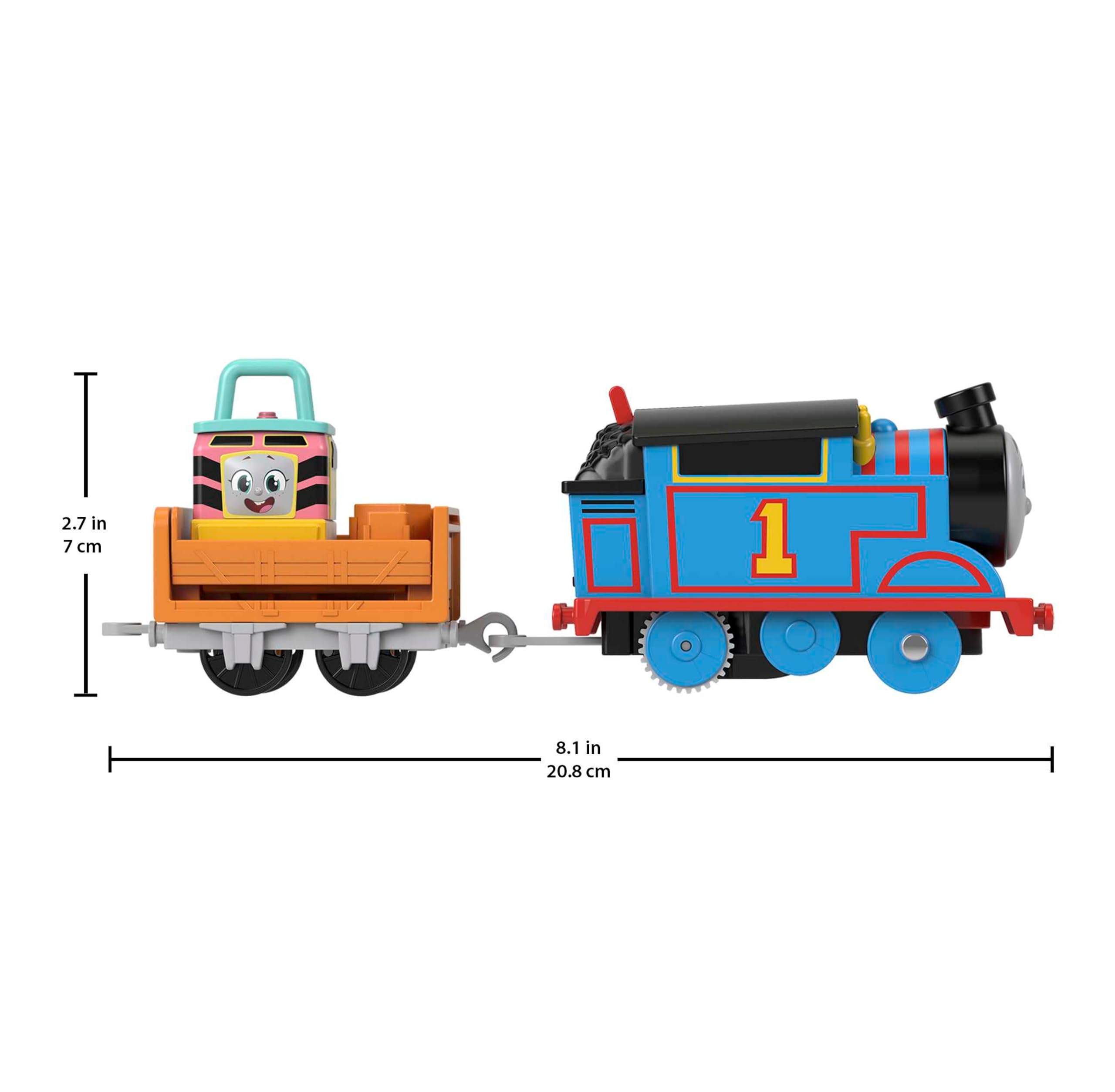THOMAS & FRIENDS Fix 'Em Up Friends Train Set | 18-Piece | Battery Powered | Ages 3+ 8