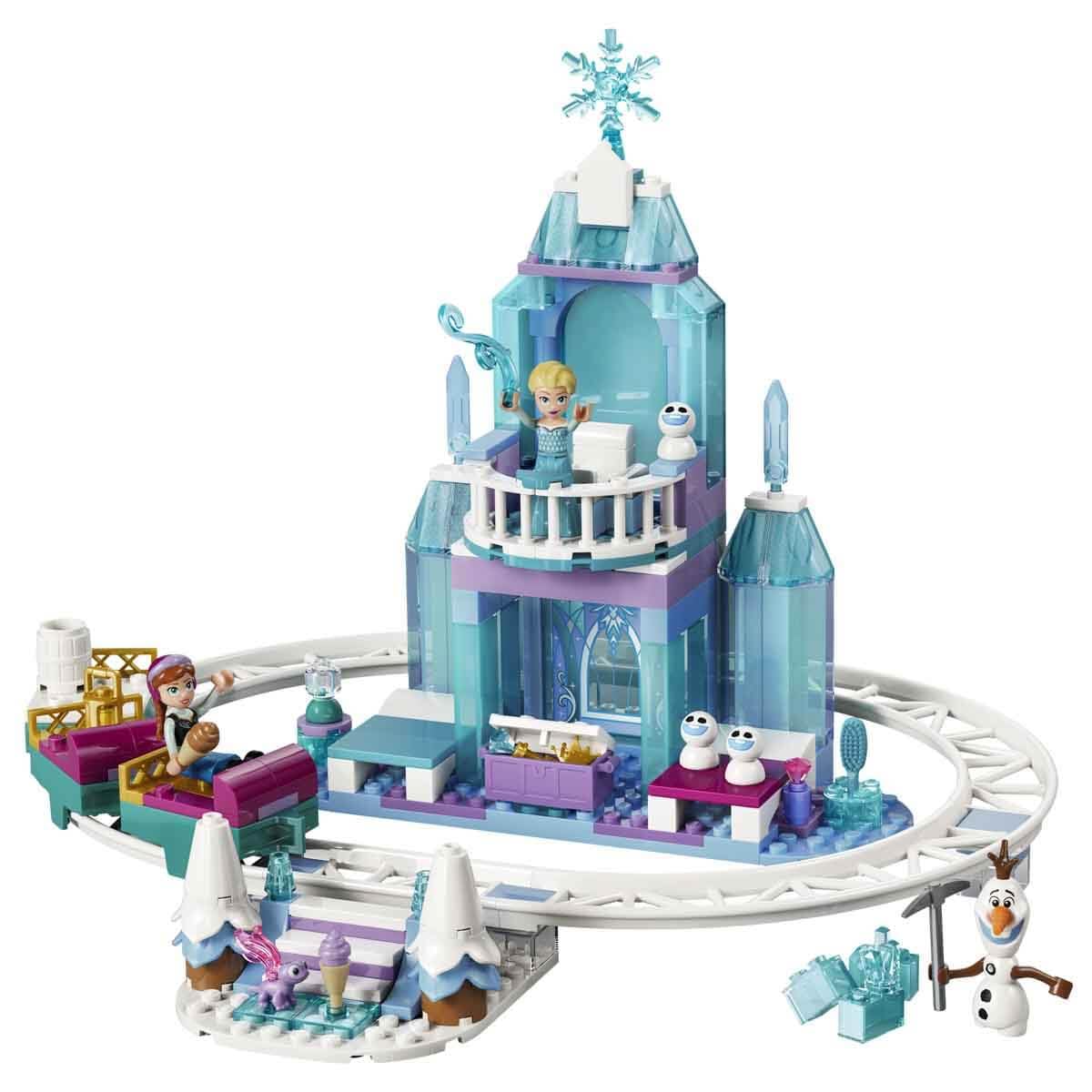 LEGO Disney Frozen Elsa's Ice Castle & Snow Ride Adventure Building Set | Ages 4+ | Model 43281 4