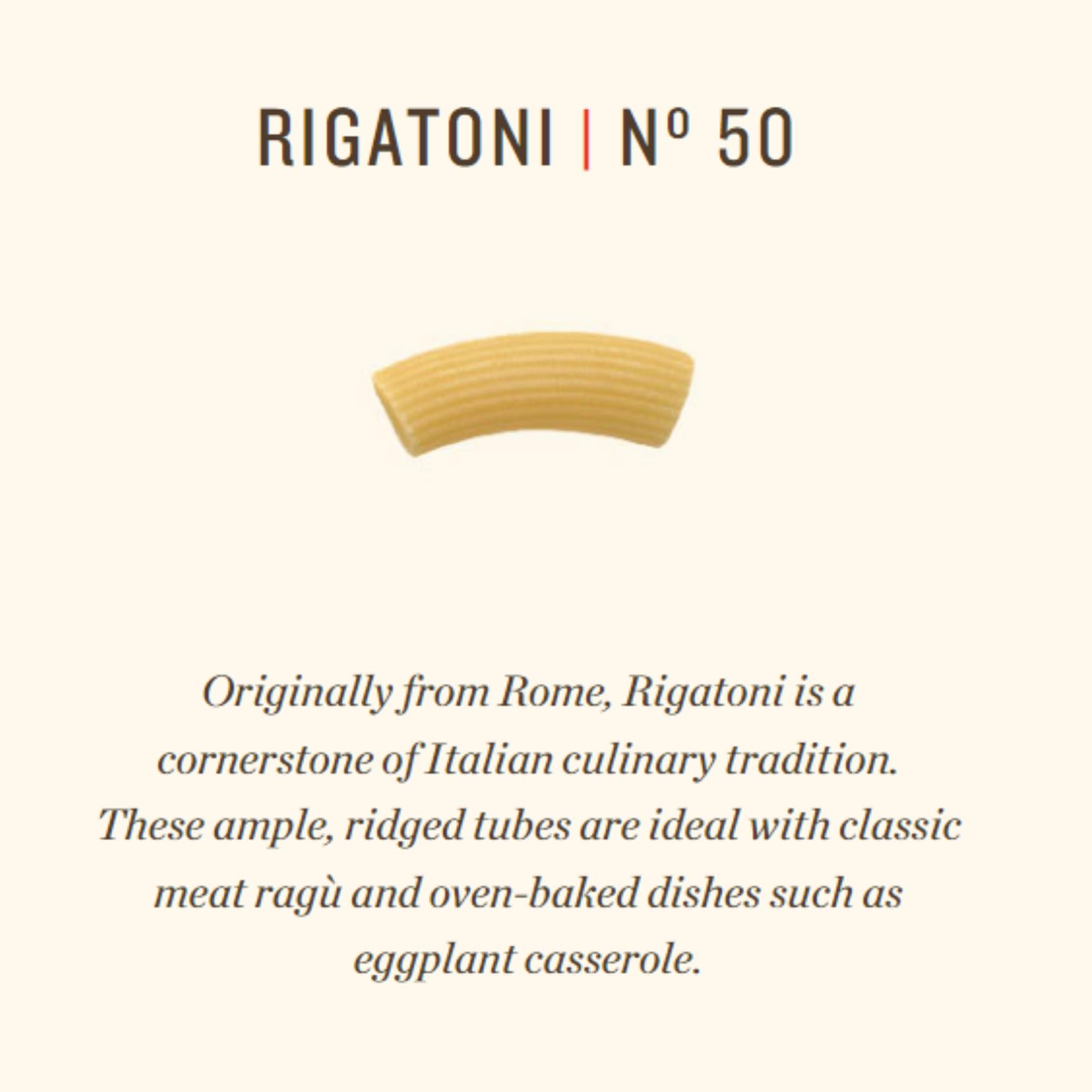 Rummo Rigatoni Pasta No.50 - Premium Italian Tube Pasta, Ridged for Sauce Retention | 500g 3