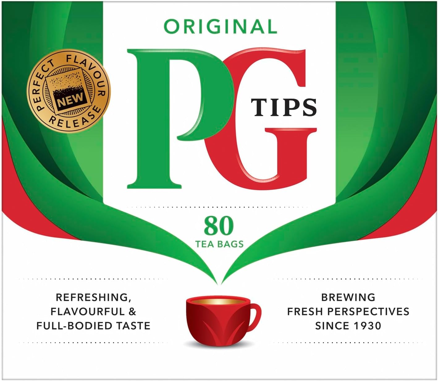 PG Tips - Original 80 Tea Bags 232g 1