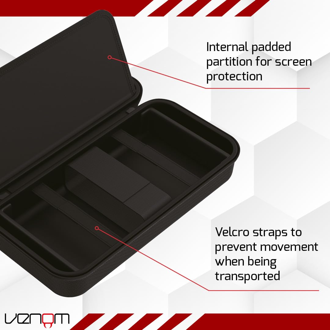 Venom Handheld PC Storage Case – Compatible with Steam Deck, Asus Rog Ally,