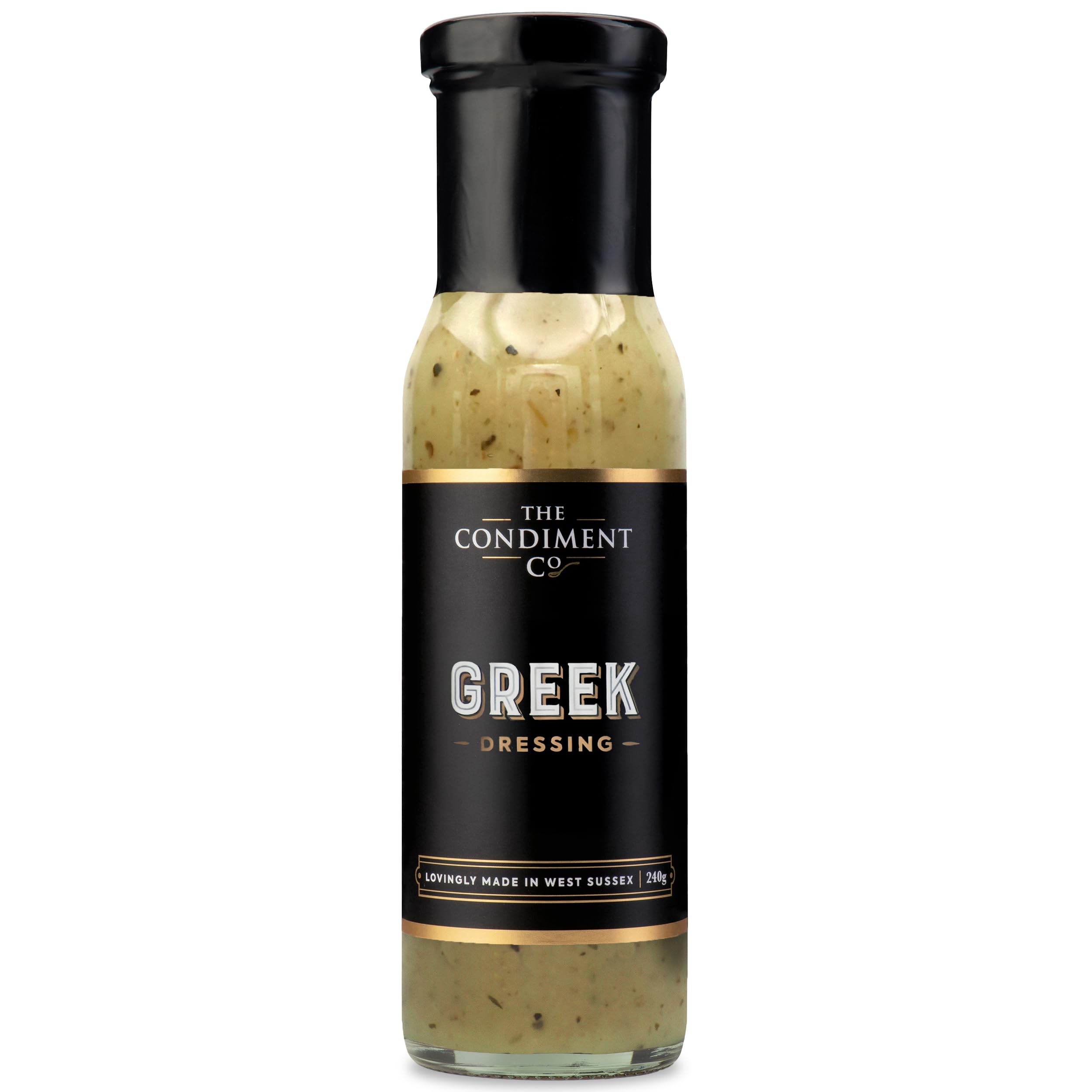The Condiment Company Greek Dressing - Olive Oil & Citrus Vinaigrette | 240g Bottle