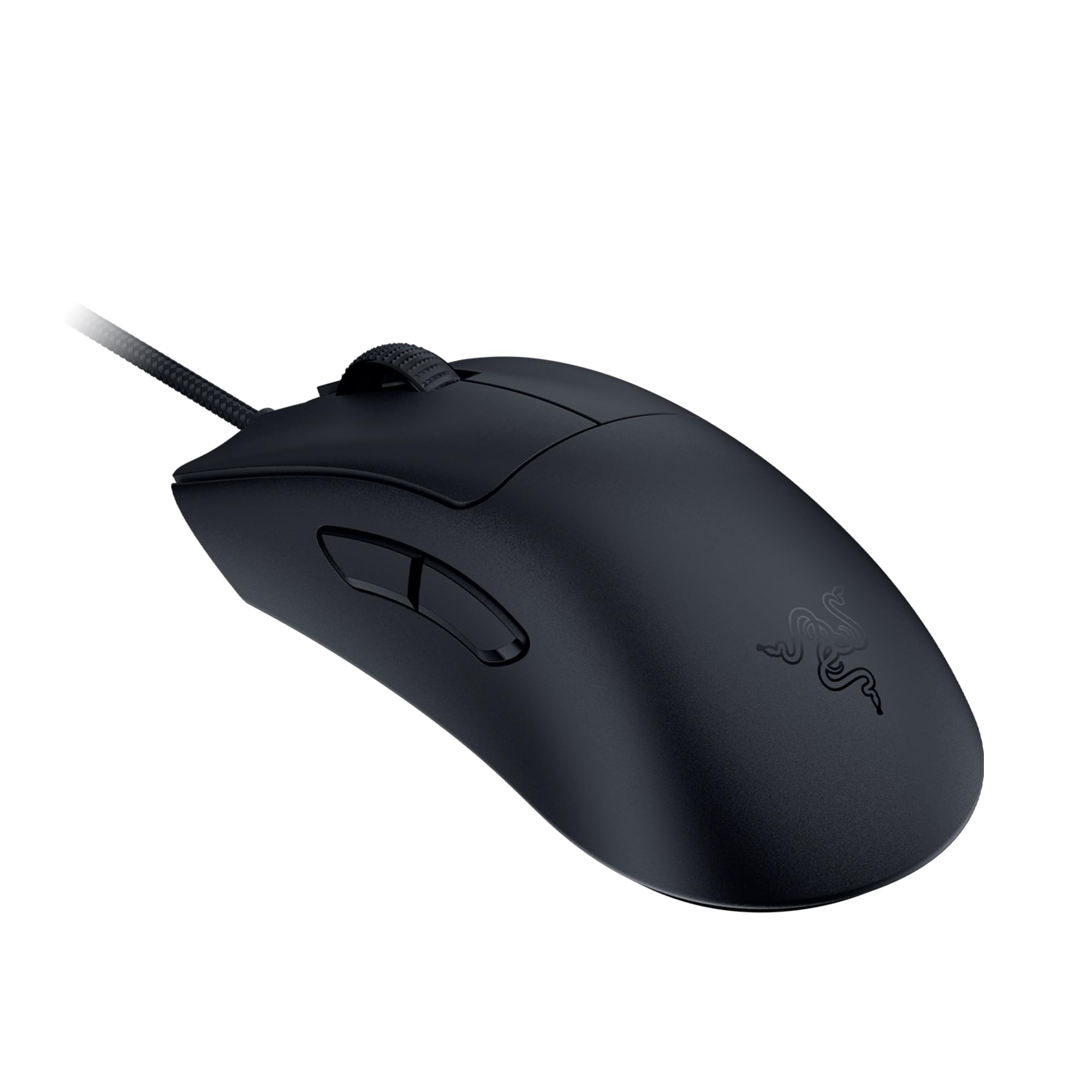 Razer DeathAdder V3 Wired Gaming Mouse: 59g Ultra Lightweight - Focus Pro 30K Optical Sensor - Fast Optical Switches Gen-3-8K Hz HyperPolling-6 Programmable Buttons -Ergonomic -Speedflex Cable- Black 3