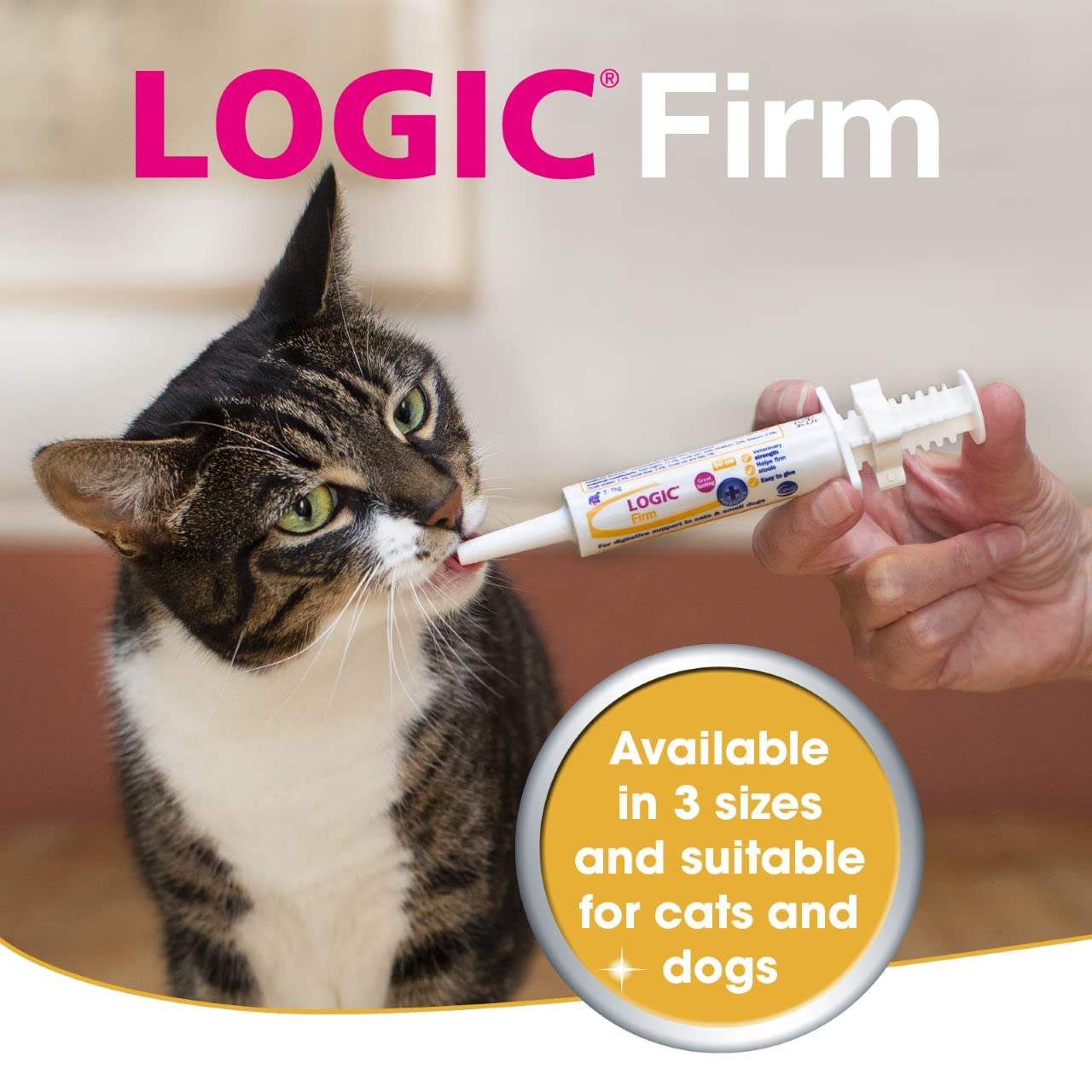 Logic Firm Digestive Support Paste for Dogs - Restores Function & Firms Stools | Medium Size 4