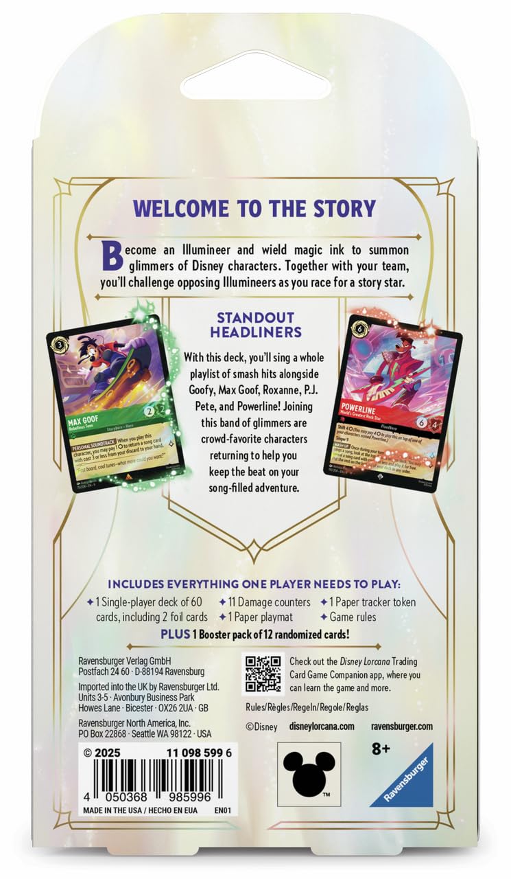 Ravensburger Disney Lorcana Trading Card Game - Starter Deck A - Fabled Set | Ages 8+ 4