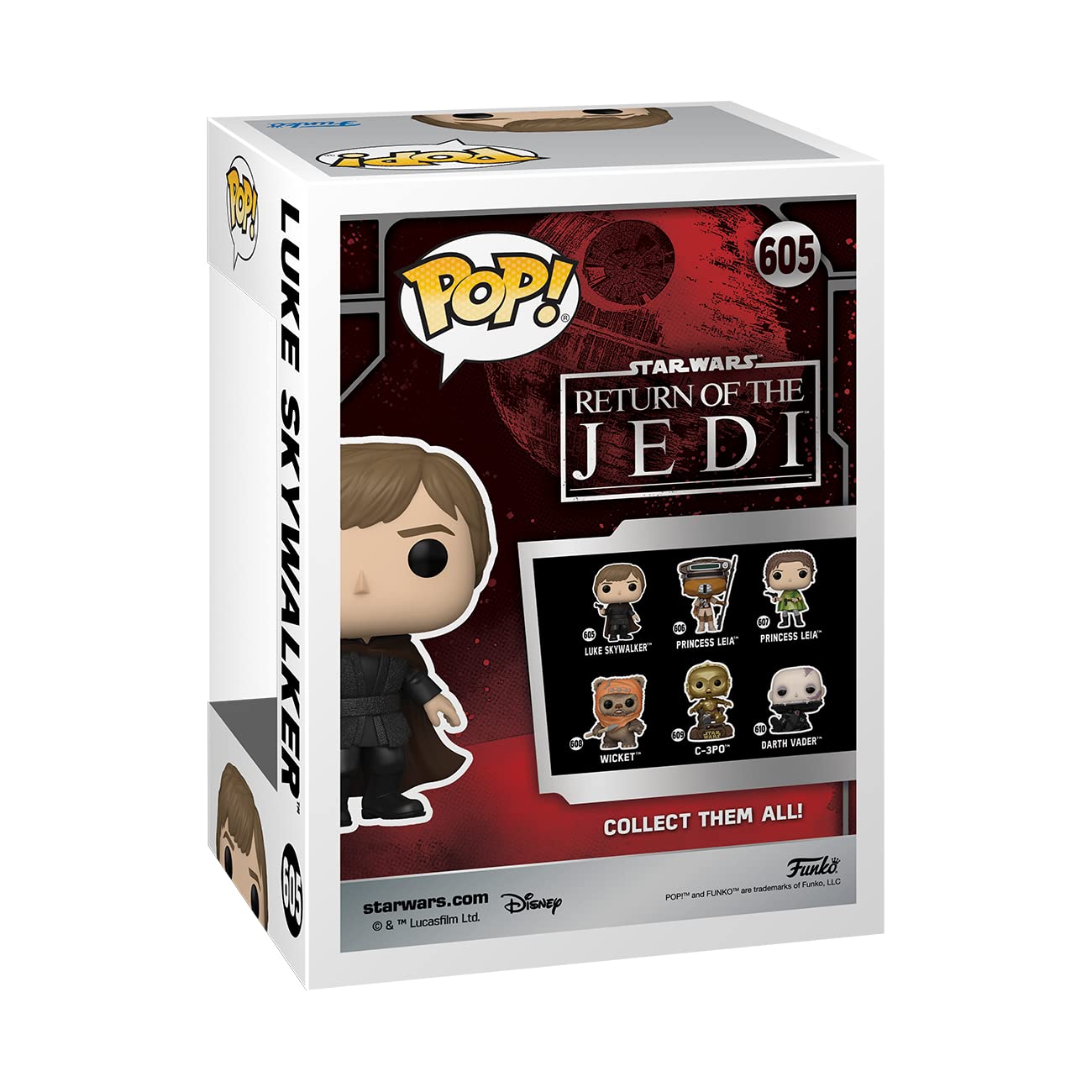 Funko Pop! Star Wars: Die Rückkehr der Jedi-Ritter zum 40. Jubiläum – Luke Skywalker Vinylfigur #605 (70749) 5