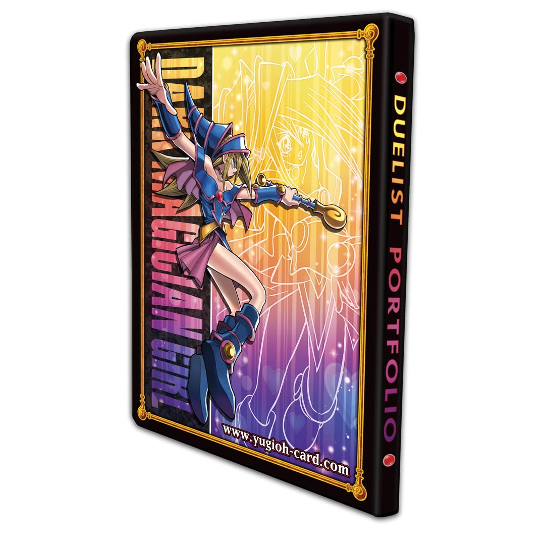 Yu-Gi-Oh! Dark Magician Girl 90-Pocket Duelist Portfolio | Side-Loading Storage for TCG Cards