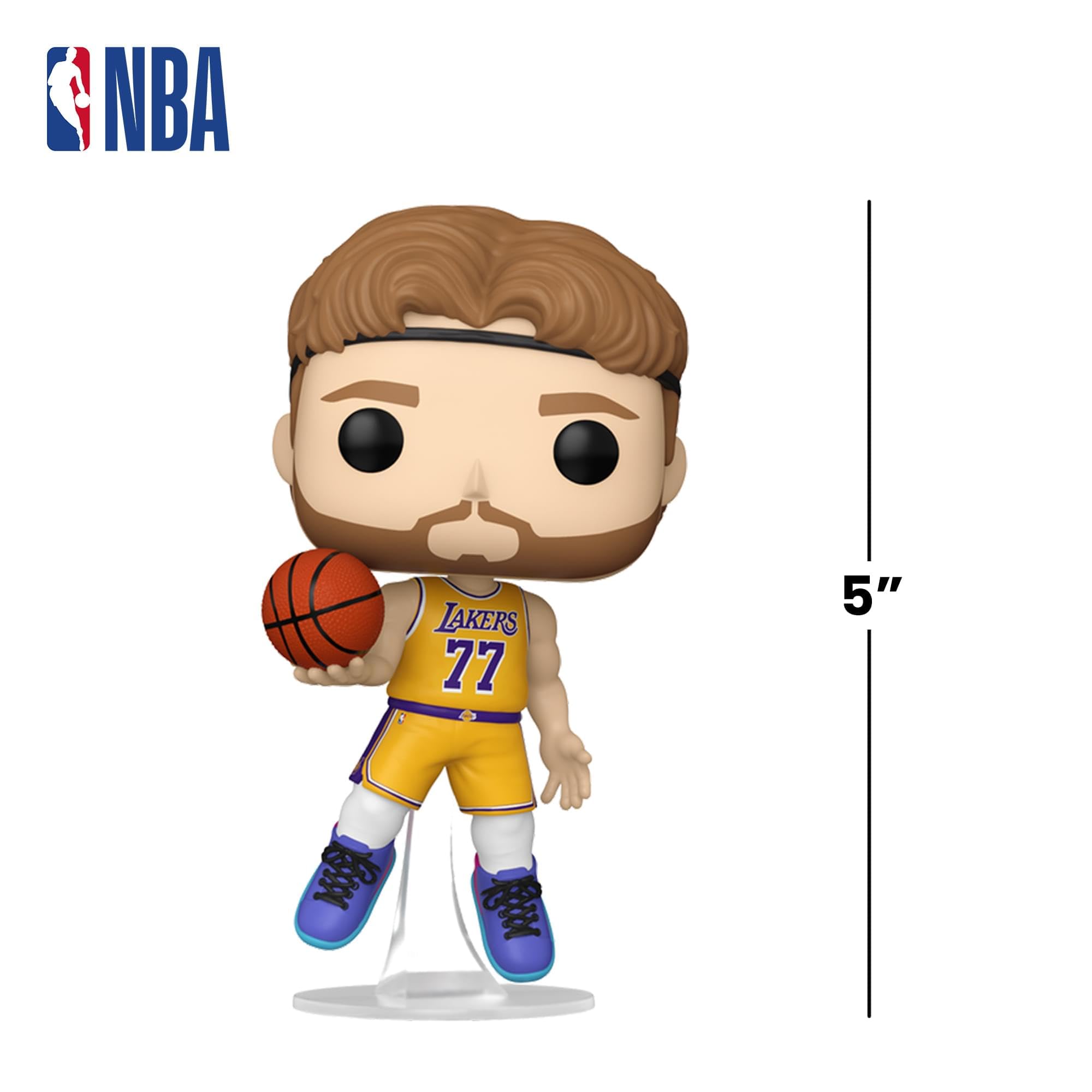 Funko Pop! NBA: LA Lakers - Luka Dončić Collectable Vinyl Figure | Icon Edition | 3.75 in 3