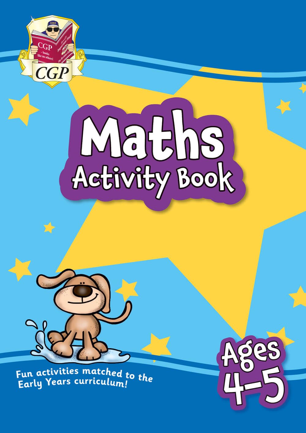 CGP Maths Activity Book for Ages 4-5 (Reception) | Paperback | 32 Pages