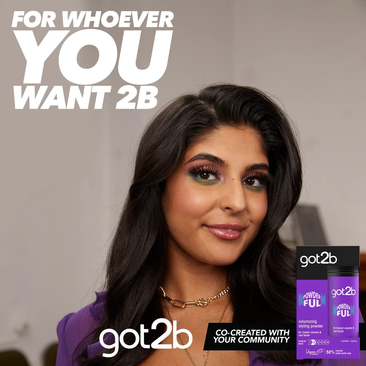 Got2B POWDERful Volumising Styling Powder (10 g) - Vegan Formula for Instant Volume & Root Boost 3