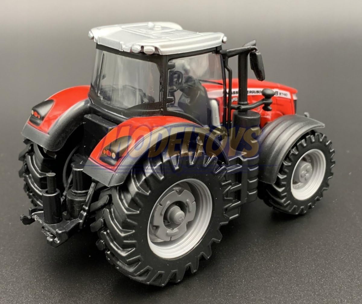 Bburago MASSEY FERGUSSON 8740S Tractor Replica Model - 1:50 Scale, Red 6