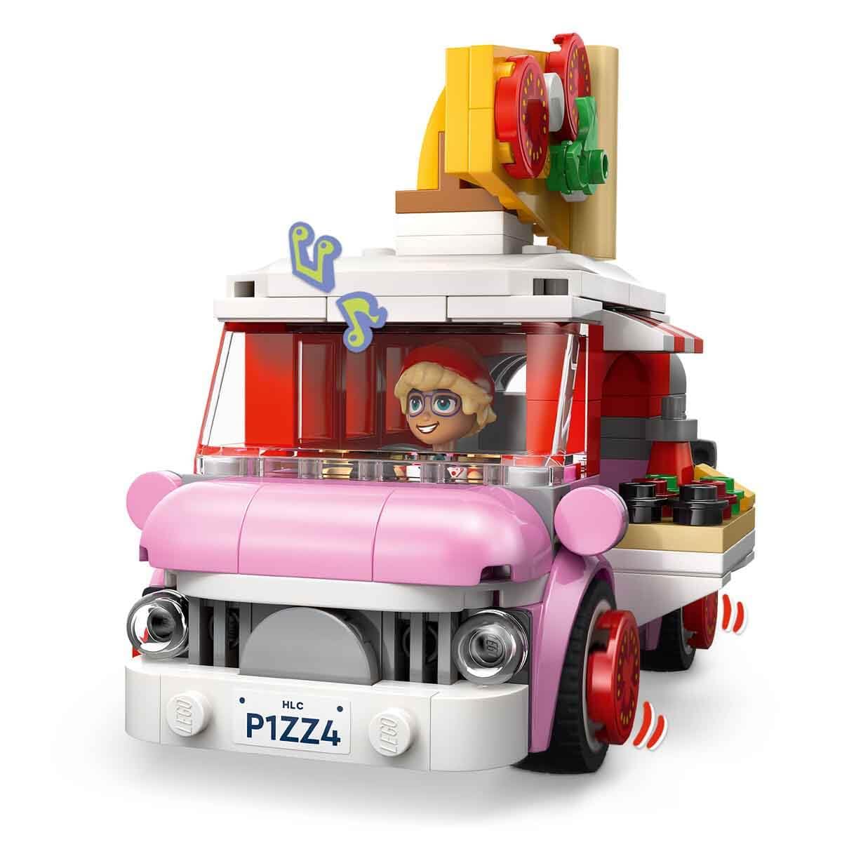 LEGO Friends Pizza Truck Toy Set 42694 | Role-Play w/ 2 Mini Dolls & Puppy | Ages 6+ 4