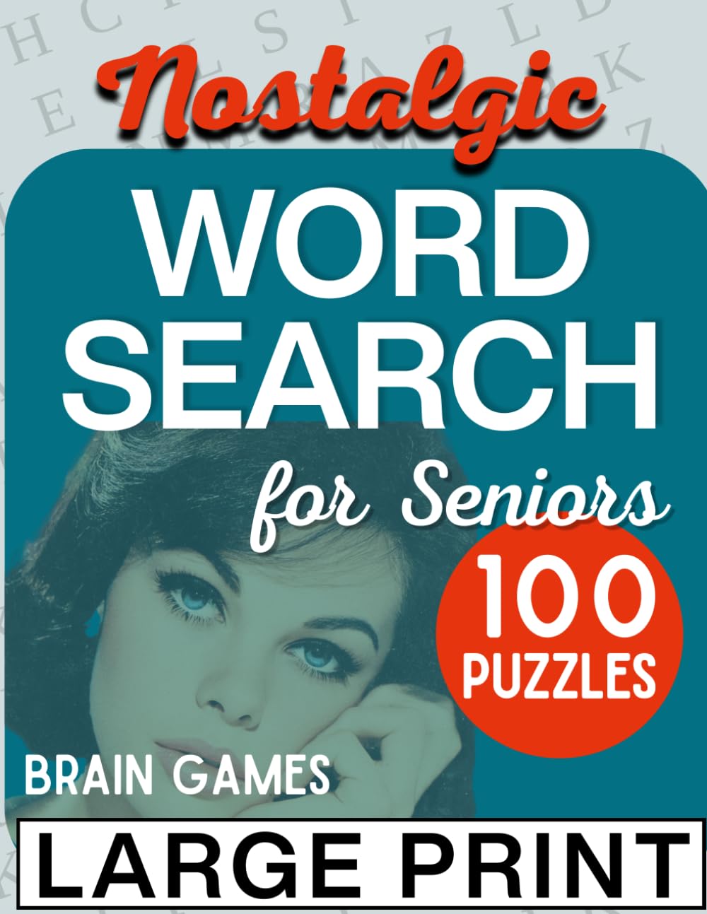 Adrian Bigmax - Brain Games Word Search for Seniors | Large Print | Memory Lane Series Book 5