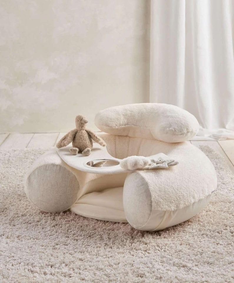 Mamas & Papas Welcome to The World Duckling Sit & Play Floor Seat | Supports Core Stability | Ages 6 Months+