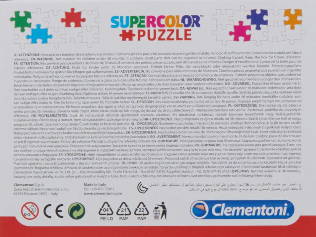Clementoni Disney Frozen 2 x 30-Piece Puzzle Set - Educational Floor Puzzles for Kids 3 Years+
