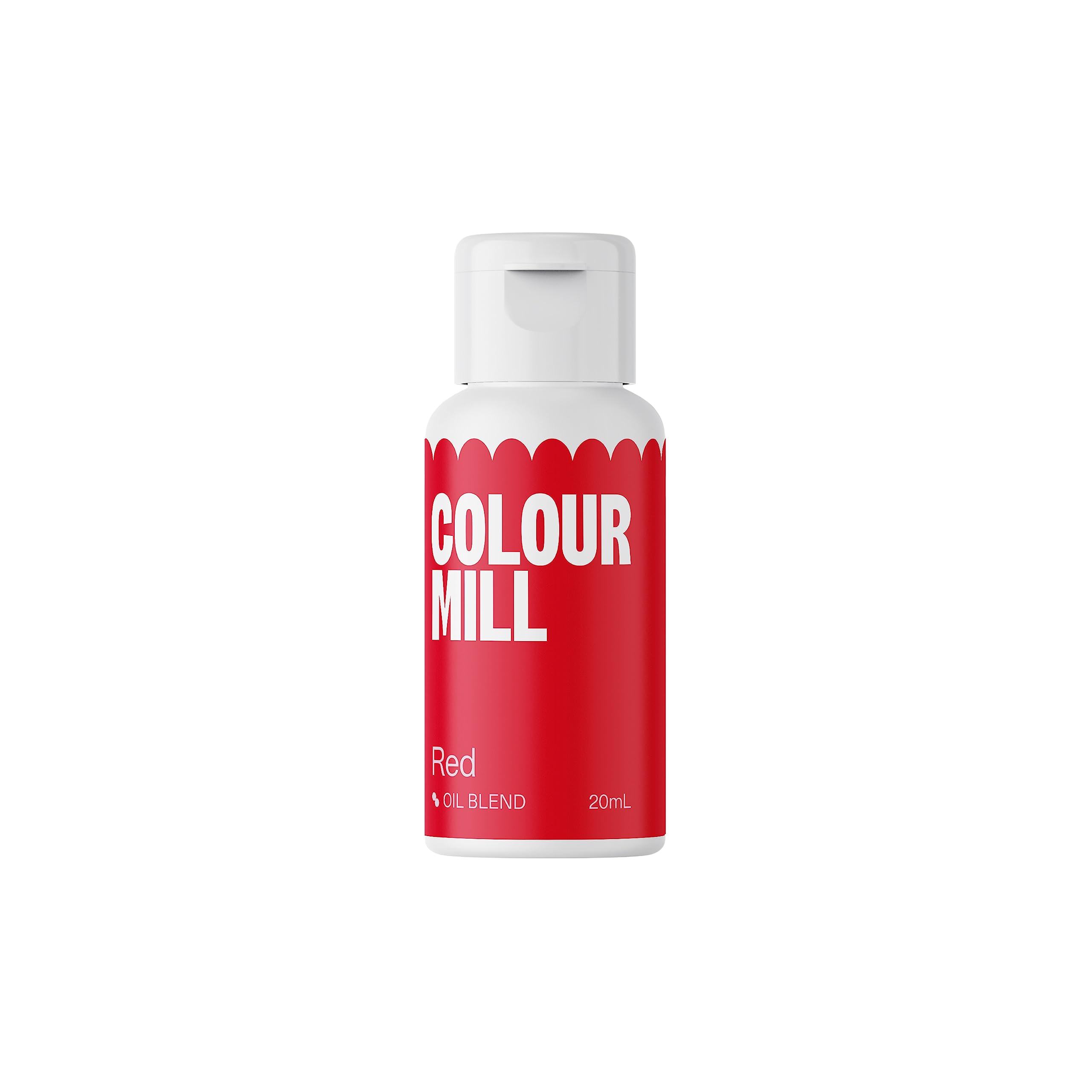 Colour Mill Ölmischung Lebensmittelfarbe Rot – 20 ml Quetschflasche