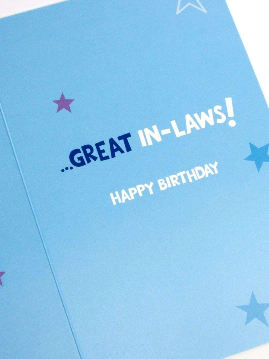 UK Greetings Crackers Range Funny Son-In-Law Birthday Greeting Card | 137mm x 210mm 3