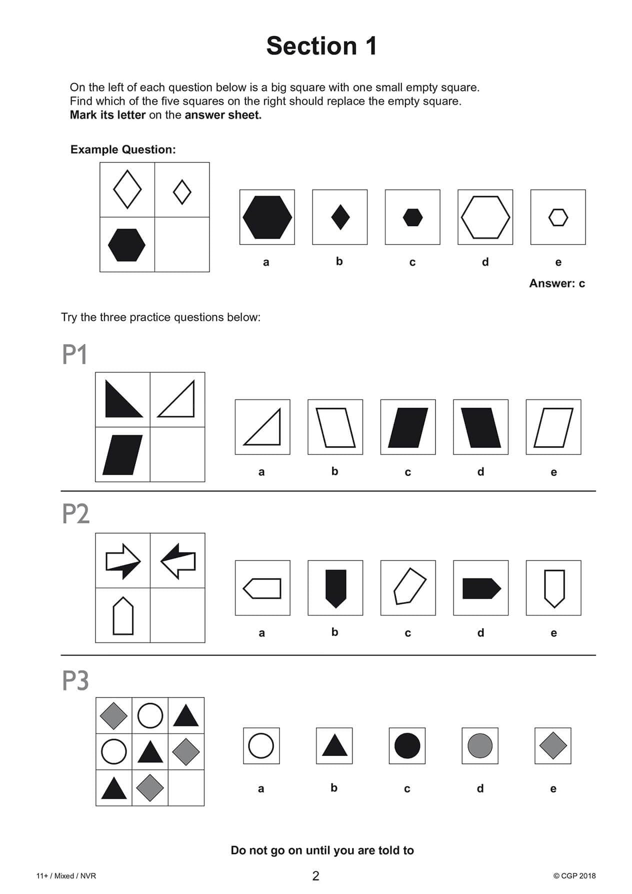 CGP 11+ GL Practice Papers Mixed Pack - Ages 10-11 with Parents' Guide & Online Edition 5