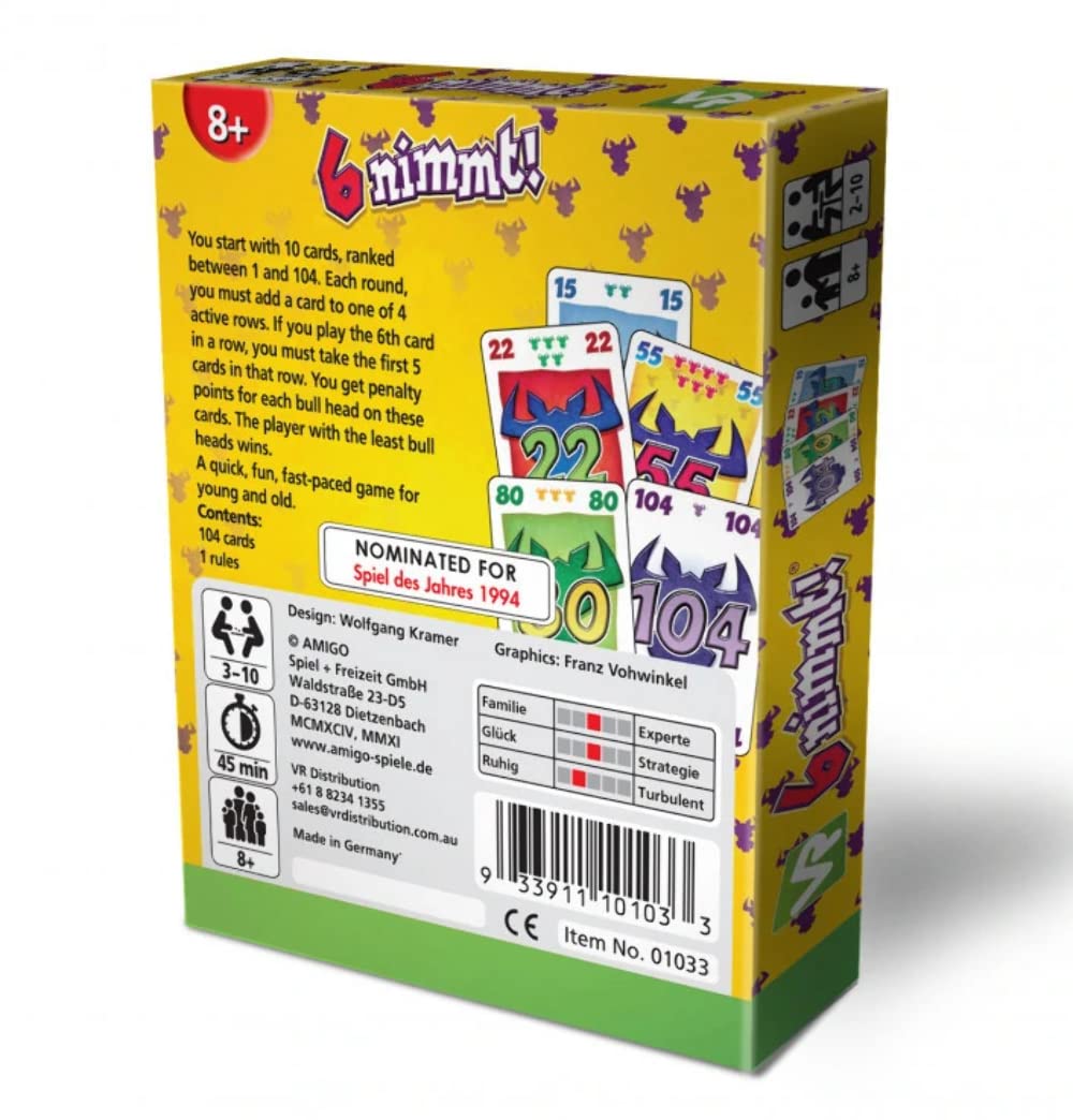 Amigo 6 Nimmt Kartenspiel 4