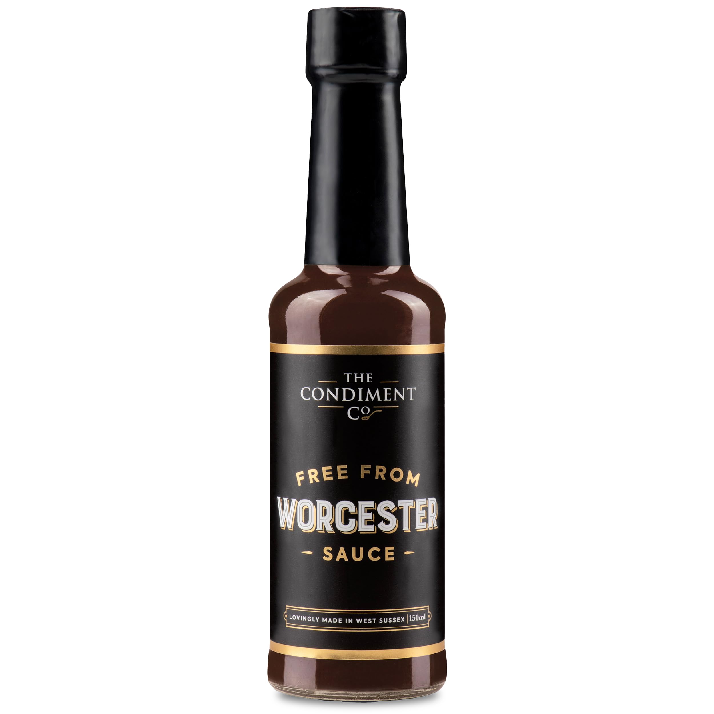 The Real Condiment Co. – Frei von Worcestersauce, 155 g