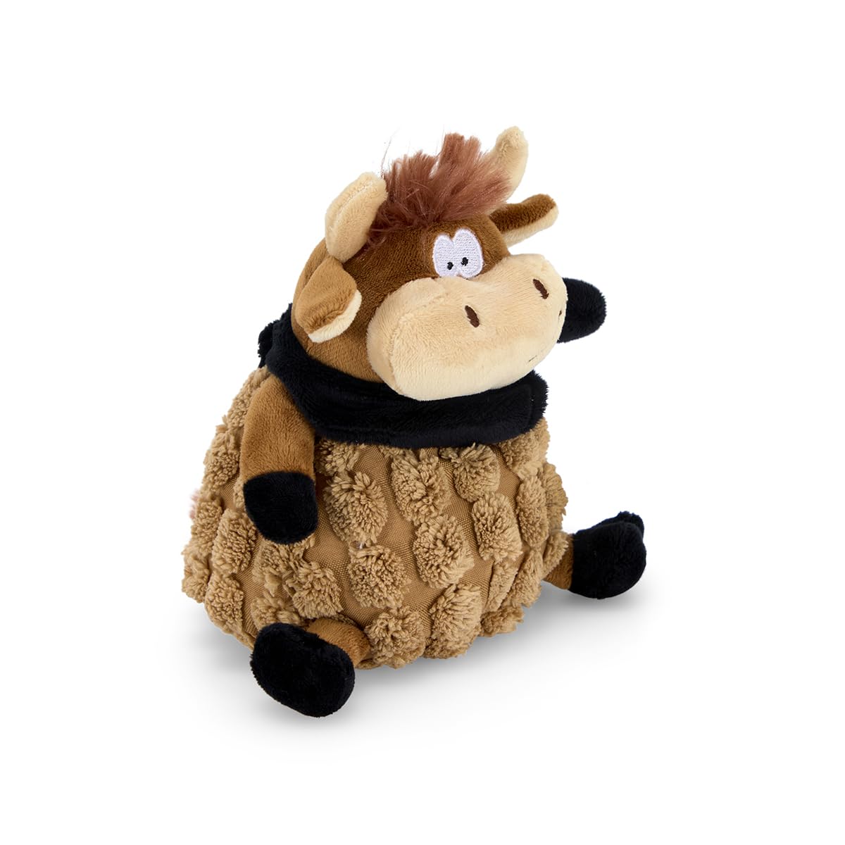 Petface Farmyard Buddies Chunky Cow Dog Toy | Small Size | Lightweight & Portable 8