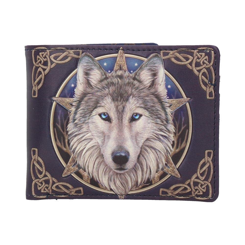 Nemesis Now Lisa Parker Wild One Wolf Wallet in Black PU 5