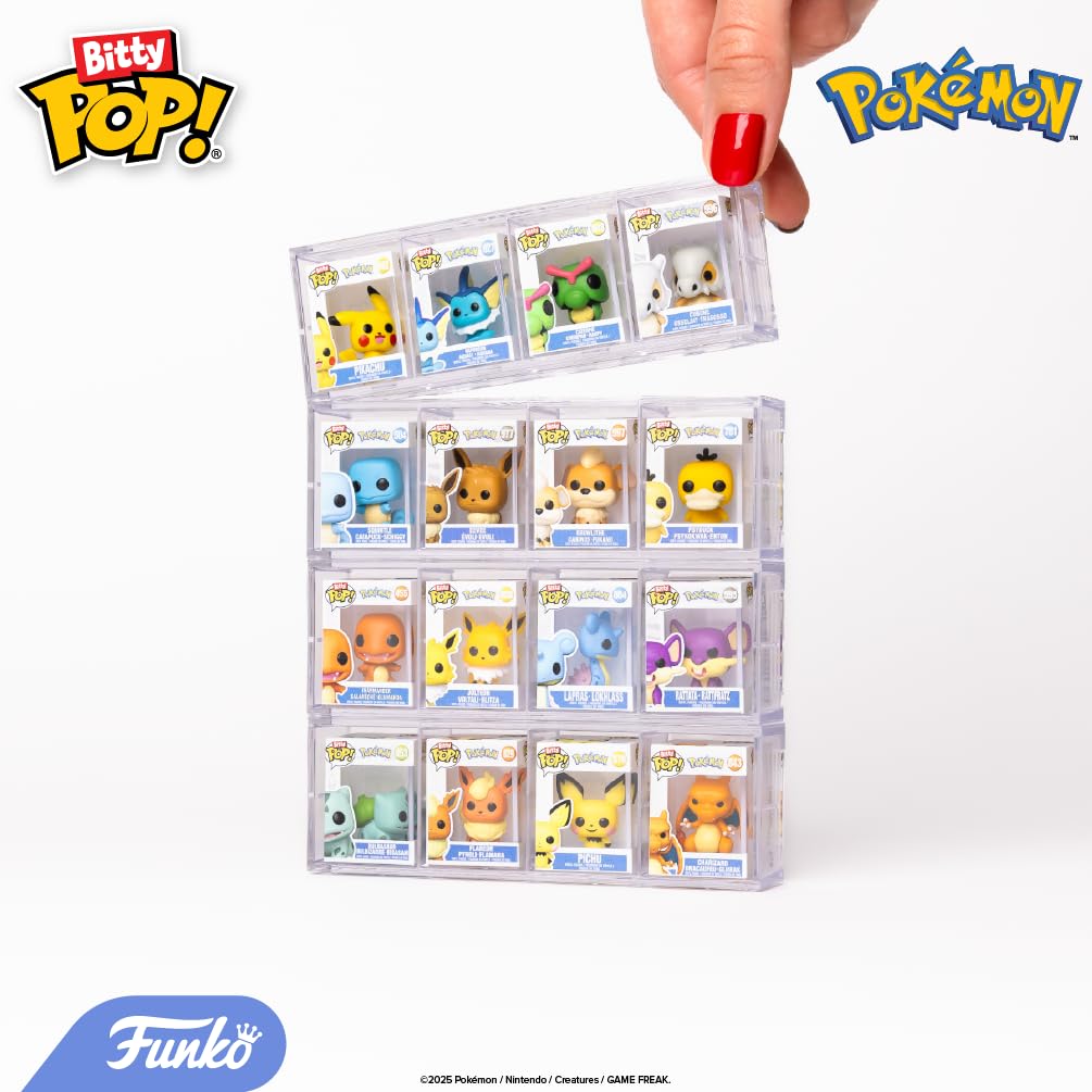 Funko Bitty Pop! Pokemon - Charmander 4PK Mystery Mini Figures | Vinyl | 0.9-inch 3