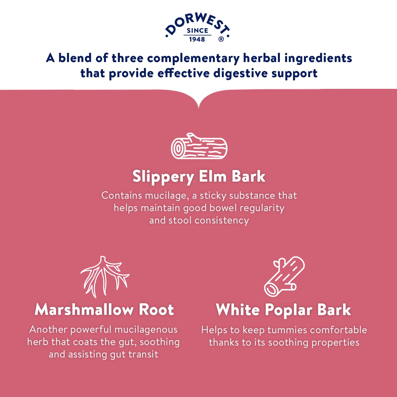 DORWEST HERBS Tree Barks Powder for Dogs and Cats - Soothes Digestion | 200g Powder | All-Natural Formula 5
