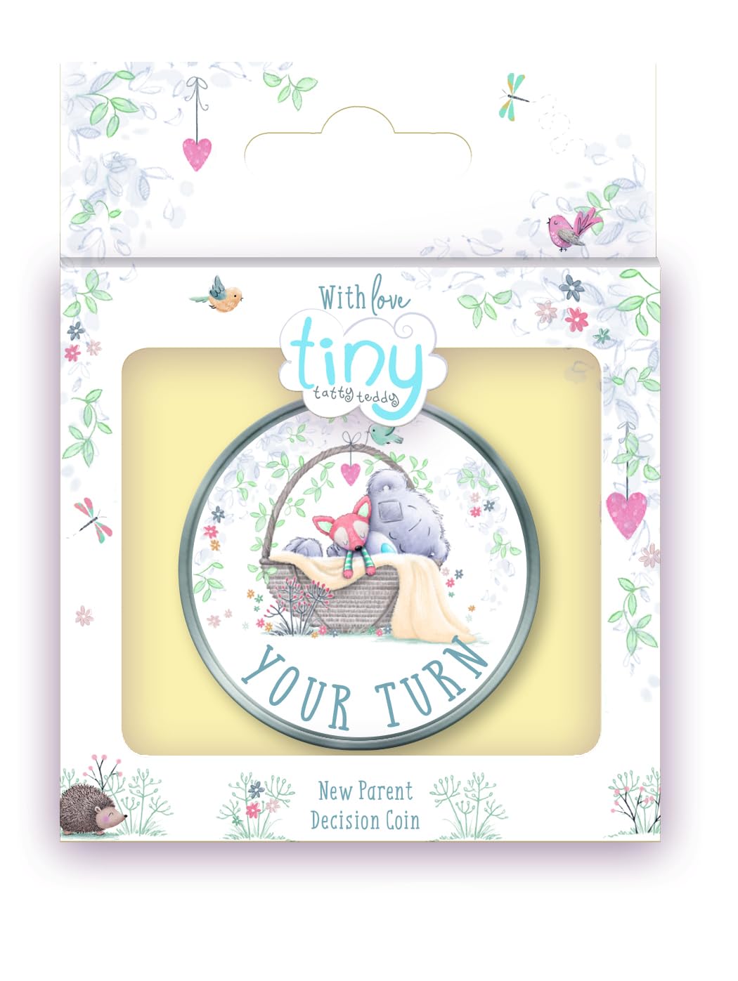Me to You Tiny Tatty Teddy Decision Flip Coin - Fun New Parent Gift 1